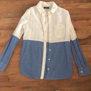 Two-toned button down shirt by BDG from Urban